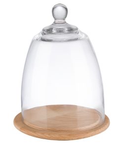 APS Tablett mit Haube  Ø 18,5 cm, H: 24 cm