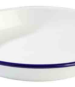 APS Teller, tief -ENAMELWARE-  Ø 24 cm, H: 3,5 cm, 0,85 Liter