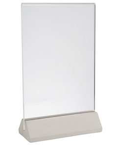 APS Kartenhalter, 2-teilig  15,5 x 6,5 cm, H: 26 cm